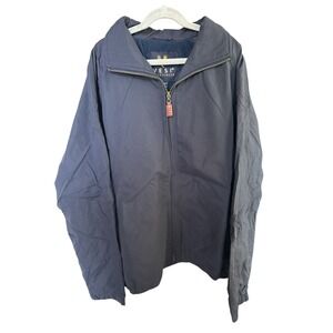 Vesi Sportswear‎ Full Zip Bomber Jacket Water Resistant Navy Blue Size M